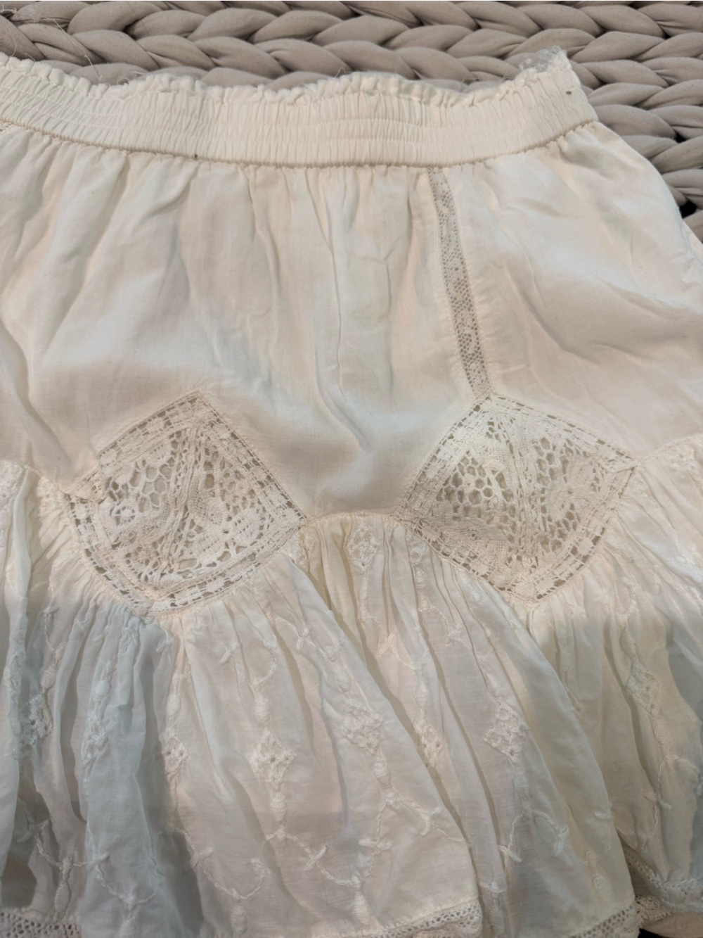 Loveshackfancy Adia mini ruffle skirt - Picture 2 of 5